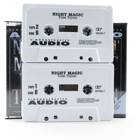 Night Magic by Tom Tryon (Cassette Tape Audiobook, 1995, Abriged) Anthony Heald - Picture 13 of 14